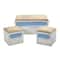 Ocean Breeze Storage Boxes, Bench and Seating Set